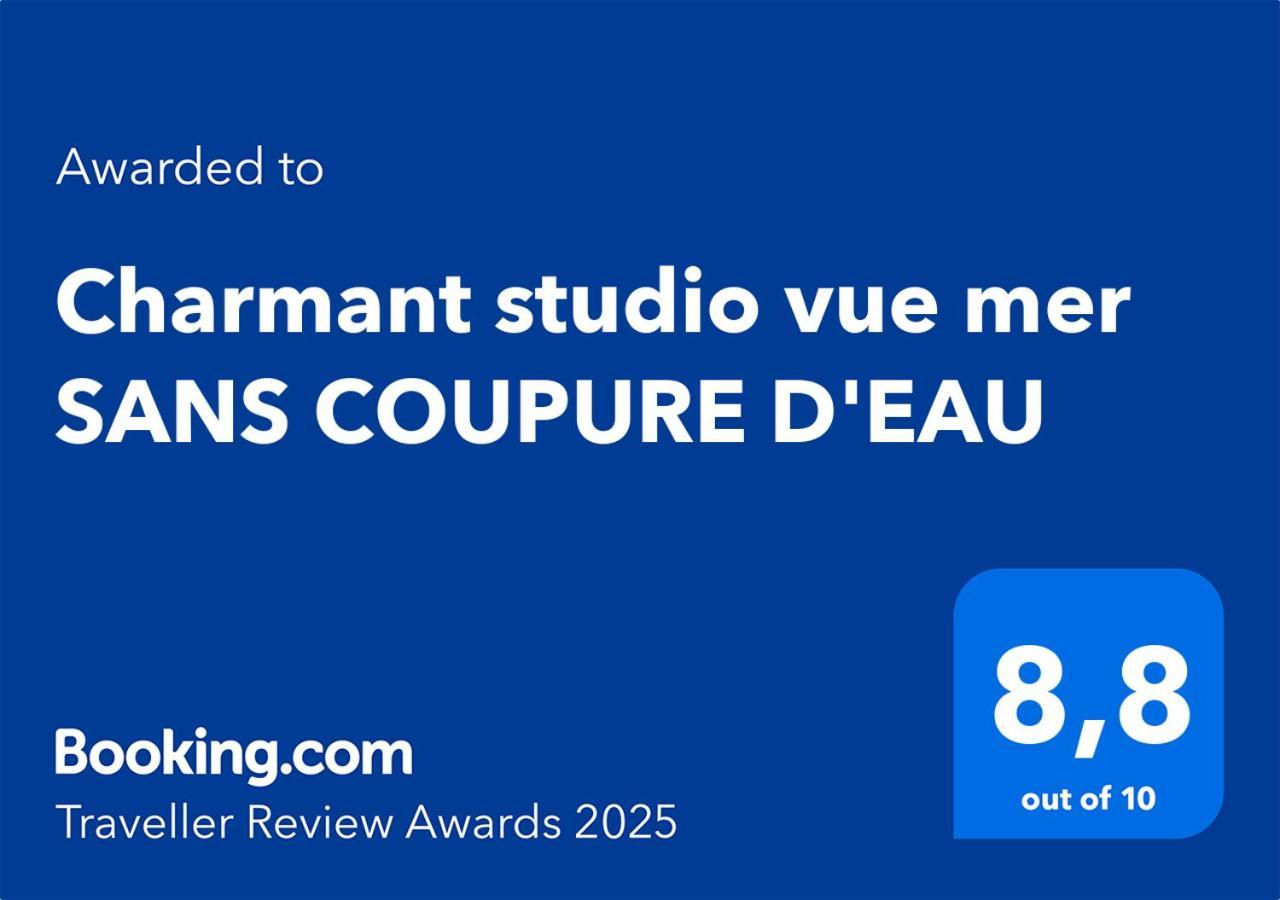Charmant Studio Vue Mer Sans Coupure D'Eau Le Gosier  Zewnętrze zdjęcie
